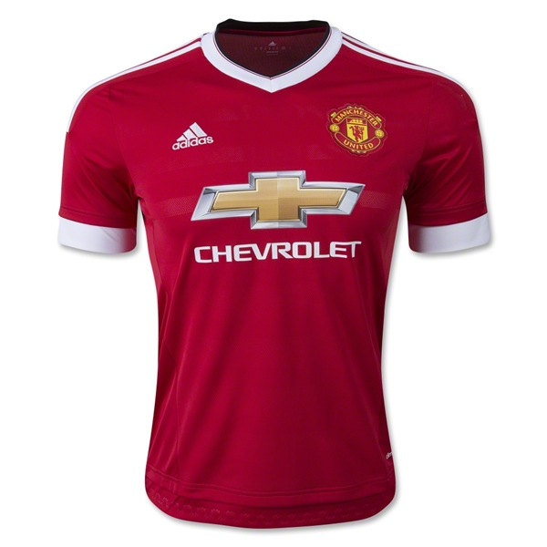 Manchester United Home 2015-16 JOHNSTONE #50 Soccer Jersey - Click Image to Close